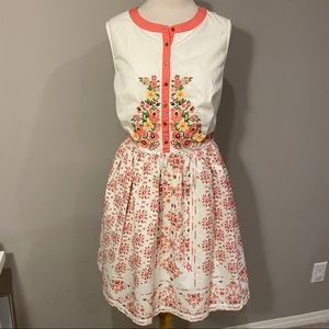 ModCloth Dress with beautiful embroidery